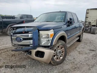 2013 Ford F-250 XL with VIN 1FT7W2BT3DEA97025, listed as a Copart auction lot 57403155 with Not provided miles and Salvage title. Bid and sale history available at DreamBid. Image 1.