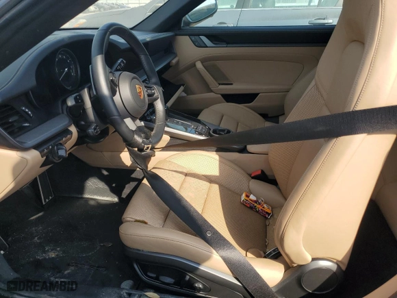 2022 Porsche 911 Carrera S with VIN WP0CB2A91NS245207, listed as a Copart auction lot 75093584 with 0 mi miles and Salvage Title. Bid and sale history available at carsss.com. Image 7.