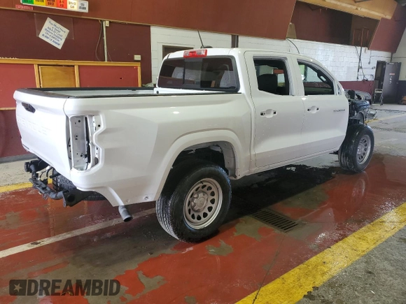 2025 Chevrolet Colorado 2WD Work Truck with VIN 1GCPSBEK0S1171519, listed as a Copart auction lot 64940445 with 525 mi miles and Clean title. Bid and sale history available at DreamBid. Image 3.