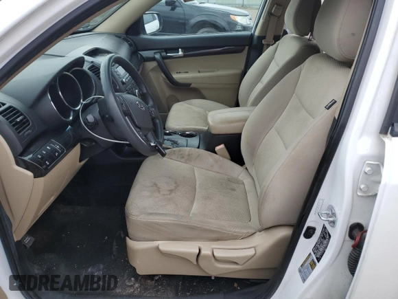 2011 Kia Sorento LX with VIN 5XYKTCA1XBG055187, listed as a Copart auction lot 53516875 with 153,356 mi miles and Salvage Title. Bid and sale history available at carsss.com. Image 7.