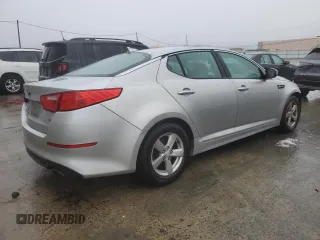 2014 Kia Optima LX with VIN 5XXGM4A78EG260190, listed as a Copart auction lot 45137135 with 235,296 mi miles and Salvage title. Bid and sale history available at DreamBid. Image 3.