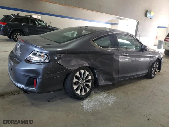 2014 Honda Accord Coupe EX-L with VIN 1HGCT1B89EA012535, listed as a Copart auction lot 46877215 with NaN miles and Salvage Title. Bid and sale history available at carsss.com. Image 3.