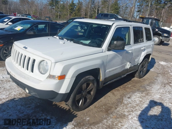 2015 Jeep Patriot High Altitude with VIN 1C4NJRFB3FD106105, listed as a IAAI auction lot 41187988 with 149,528 mi miles and . Bid and sale history available at carsss.com. Image 17.