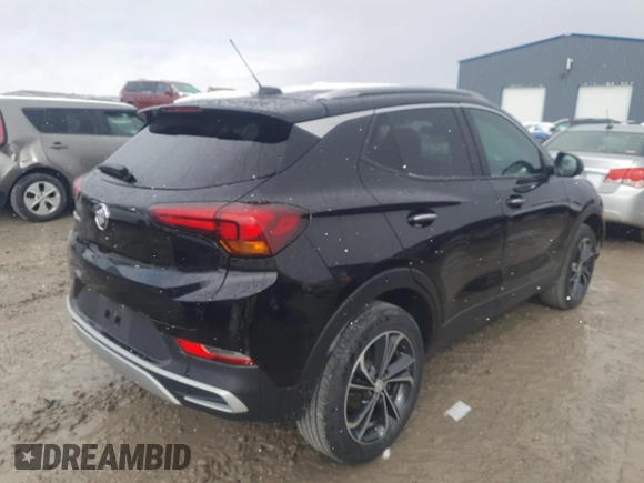 2021 Buick Encore GX Select with VIN KL4MMESL0MB153797, listed as a Copart auction lot 49179905 with 62,498 mi miles and Salvage title. Bid and sale history available at DreamBid. Image 3.