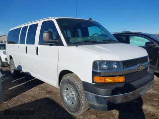 2017 Chevrolet Express Passenger LT with VIN 1GAZGPFG4H1336894, listed as a IAAI auction lot 41416253 with 73,174 mi miles. Bid and sale history available at carsss.com. Image 1.