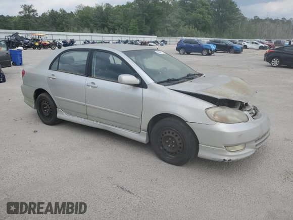 2003 Toyota Corolla CE with VIN 1NXBR32E83Z072372, listed as a Copart auction lot 53048115 with 210,835 mi miles and Clean Title. Bid and sale history available at DreamBid. Image 4.