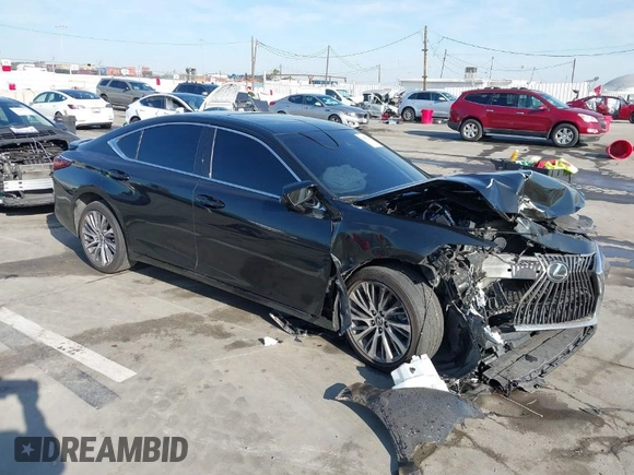 2021 Lexus ES with VIN 58AD11D16MU002636, listed as a IAAI auction lot 41850264 with 1 mi miles. Bid and sale history available at carsss.com. Image 1.