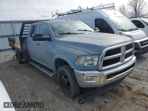 2018 Ram 3500 Tradesman z VIN 3C7WRTCL3JG188679, wystawiony jako Copart lot #43623095 z przebiegiem Nie podano mil oraz Szkoda całkowita • Salvage title. Historia ofert i sprzedaży dostępna na DreamBid. Obrazek 4.