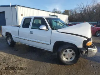 1999 GMC New Sierra 1500 SL with VIN 1GTEC19V9XZ530944, listed as a Copart auction lot 41583035 with 0 mi miles and Salvage Title. Bid and sale history available at carsss.com. Image 4.