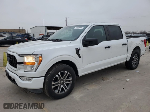 2021 Ford F-150 XL z VIN 1FTEW1CP0MFC94084, wystawiony jako Copart lot #43989965 z przebiegiem 3 151 mil mil oraz Szkoda całkowita • Salvage title. Historia ofert i sprzedaży dostępna na DreamBid. Obrazek 1.