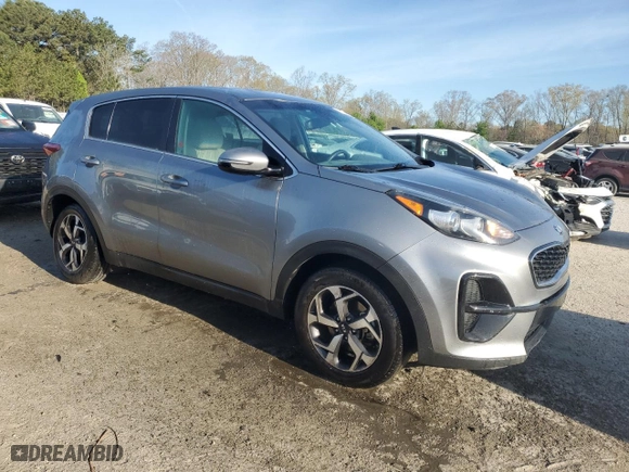 2020 Kia Sportage LX with VIN KNDPM3AC0L7684587, listed as a Copart auction lot 50650365 with 126,535 mi miles and Clean Title. Bid and sale history available at carsss.com. Image 4.