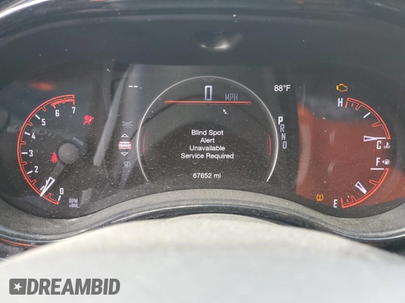 2023 Dodge Durango Pursuit with VIN 1C4SDJFT6PC577614, listed as a Copart auction lot 55789315 with 67,652 mi miles and Salvage title. Bid and sale history available at DreamBid. Image 9.