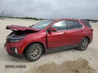 2023 Chevrolet Equinox LT z VIN 3GNAXKEG9PL234868, wystawiony jako Copart lot #54143515 z przebiegiem 40 895 mil mil oraz Szkoda całkowita • Salvage title. Historia ofert i sprzedaży dostępna na DreamBid. Obrazek 1.