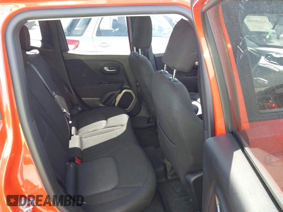 2015 Jeep Renegade Latitude with VIN ZACCJABT7FPC20455, listed as a IAAI auction lot 42250490 with 65,977 mi miles and . Bid and sale history available at DreamBid. Image 8.