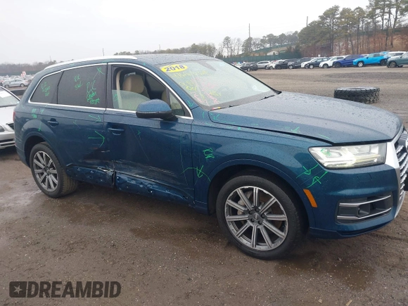 2018 Audi Q7 Premium Plus z VIN WA1LAAF77JD026085, wystawiony jako IAAI lot #41683329 z przebiegiem 91 404 mil mil oraz . Historia ofert i sprzedaży dostępna na DreamBid. Obrazek 13.