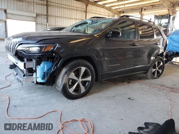 2022 Jeep Cherokee Limited with VIN 1C4PJMDN1ND546203, listed as a Copart auction lot 73985844 with 8,357 mi miles and Salvage title. Bid and sale history available at DreamBid. Image 1.