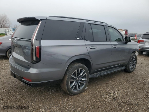 2021 Cadillac Escalade Sport with VIN 1GYS3EKL0MR366850, listed as a Copart auction lot 89320635 with 94,609 mi miles and Salvage Title. Bid and sale history available at carsss.com. Image 3.