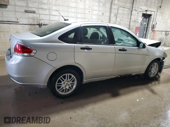 2009 Ford Focus SE with VIN 1FAHP35N39W110125, listed as a Copart auction lot 50922975 with 193,407 mi miles and Salvage Title. Bid and sale history available at carsss.com. Image 3.