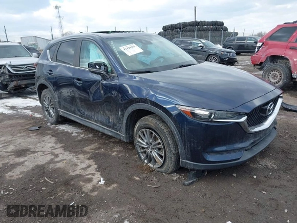 2017 Mazda CX-5 Touring with VIN JM3KFBCL7H0218027, listed as a IAAI auction lot 41429493 with 1 mi miles. Bid and sale history available at carsss.com. Image 1.