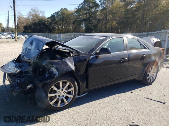 2008 Cadillac CTS AWD w/1SA with VIN 1G6DH577X80210789, listed as a Copart auction lot 88048935 with 162,546 mi miles and Salvage Title. Bid and sale history available at carsss.com. Image 1.