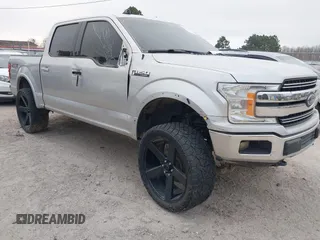 2019 Ford F-150 XL with VIN 1FTEW1E59KFC48276, listed as a IAAI auction lot 41498967 with 162,638 mi miles. Bid and sale history available at carsss.com. Image 1.