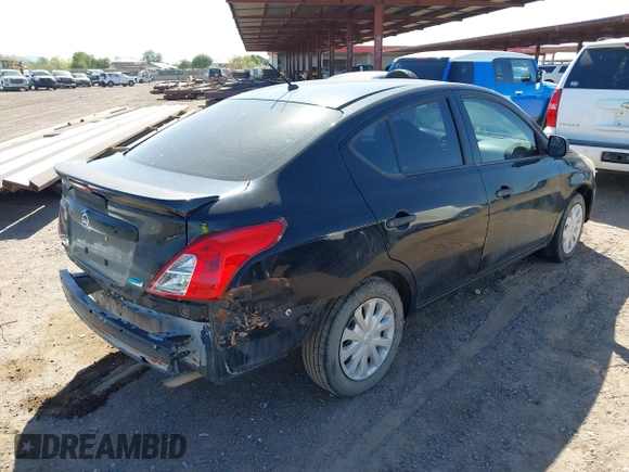 2015 Nissan Versa SV with VIN 3N1CN7AP4FL938911, listed as a IAAI auction lot 42596683 with 130,597 mi miles and . Bid and sale history available at DreamBid. Image 4.
