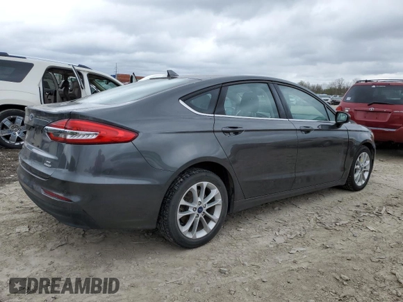 2020 Ford Fusion Hybrid SE with VIN 3FA6P0LU2LR206919, listed as a Copart auction lot 48702833 with 87,624 mi miles. Bid and sale history available at carsss.com. Image 3.