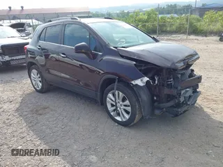 2020 Chevrolet Trax Premier with VIN KL7CJRSB6LB351322, listed as a IAAI auction lot 42706196 with 106,725 mi miles and . Bid and sale history available at DreamBid. Image 1.