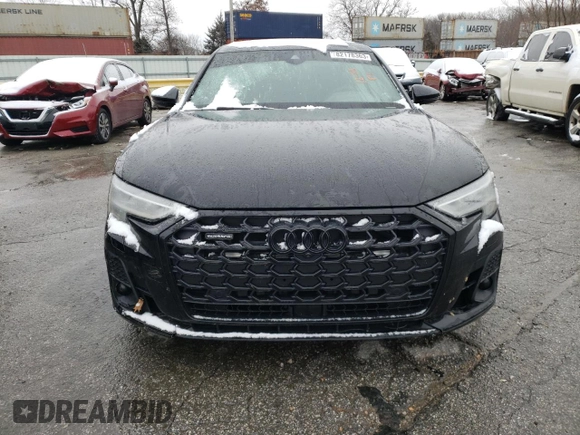 2022 Audi A8 with VIN WAULDAF88NN009542, listed as a Copart auction lot 82178363 with Not provided miles and Clean title. Bid and sale history available at DreamBid. Image 5.
