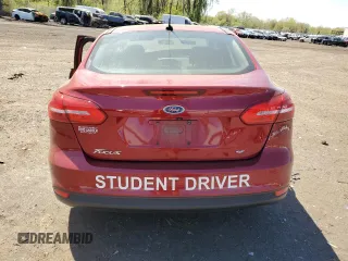 2017 Ford Focus SE with VIN 1FADP3F26HL305526, listed as a Copart auction lot 55124315 with Not Provided miles and Salvage Title. Bid and sale history available at DreamBid. Image 6.