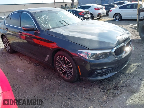 2017 BMW 5 Series 530i with VIN WBAJA5C34HG896047, listed as a IAAI auction lot 41441337 with 83,213 mi miles and . Bid and sale history available at carsss.com. Image 1.