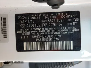 2016 Hyundai Equus Ultimate with VIN KMHGH4JH5GU105781, listed as a Copart auction lot 51545905 with 82,479 mi miles and Clean Title. Bid and sale history available at DreamBid. Image 12.
