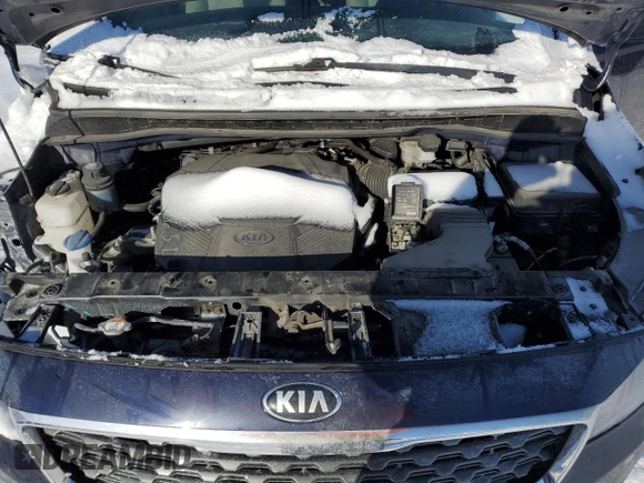 2020 Kia Sedona LX with VIN KNDMB5C11L6655704, listed as a Copart auction lot 41989095 with 88,318 mi miles and Salvage Title. Bid and sale history available at carsss.com. Image 11.