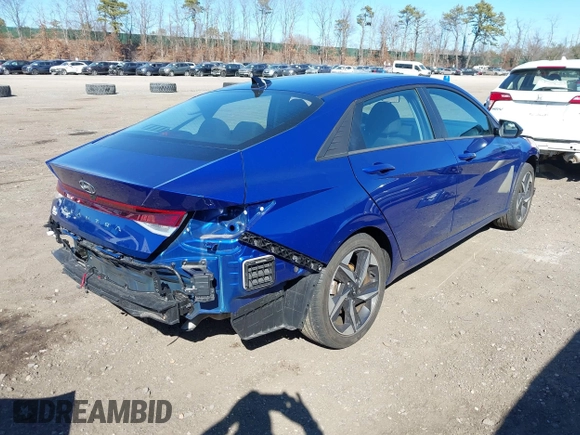 2023 Hyundai Elantra SEL with VIN 5NPLS4AG3PH110029, listed as a IAAI auction lot 41720508 with 17,735 mi miles and . Bid and sale history available at DreamBid. Image 4.