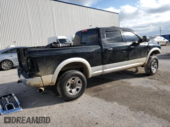 2012 Ram 2500 Laramie with VIN 3C6UD5FL3CG117180, listed as a Copart auction lot 86642324 with 154,563 mi miles and Salvage Title. Bid and sale history available at carsss.com. Image 3.