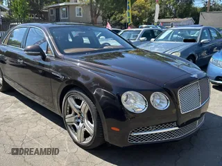 2015 Bentley Flying Spur with VIN SCBEC9ZA4FC041612, listed as a Copart auction lot 66576645 with 48,427 mi miles and Salvage title. Bid and sale history available at DreamBid. Image 1.