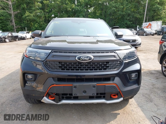 2021 Ford Explorer Timberline z VIN 1FMSK8JH5MGC09796, wystawiony jako IAAI lot #42343432 z przebiegiem 41 493 mil mil oraz . Historia ofert i sprzedaży dostępna na DreamBid. Obrazek 12.