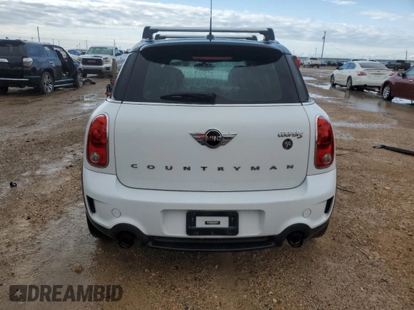 2014 MINI Countryman S z VIN WMWZC3C50EWP29415, wystawiony jako Copart lot #55579045 z przebiegiem 102 151 mil mil oraz Szkoda całkowita • Salvage title. Historia ofert i sprzedaży dostępna na DreamBid. Obrazek 6.