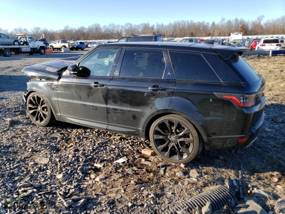 2019 Land Rover Range Rover Sport HST with VIN SALWS2SUXKA864883, listed as a Copart auction lot 87835625 with 0 mi miles and Salvage Title. Bid and sale history available at carsss.com. Image 2.