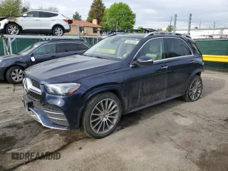 2021 Mercedes-Benz GLE 450 z VIN 4JGFB5KBXMA323998, wystawiony jako Copart lot #54944405 z przebiegiem 62 836 mil mil oraz Szkoda całkowita • Salvage title. Historia ofert i sprzedaży dostępna na DreamBid. Obrazek 1.