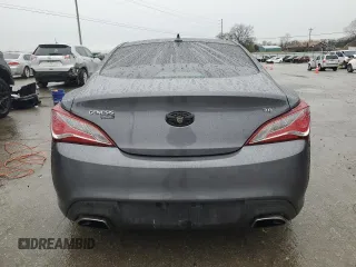 2016 Hyundai Genesis Coupe 3.8L Base with VIN KMHHT6KJ5GU134892, listed as a Copart auction lot 45156344 with 106,477 mi miles and Clean Title. Bid and sale history available at carsss.com. Image 6.