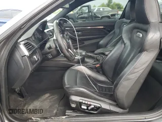 2016 BMW M4 with VIN WBS3R9C56GK335723, listed as a Copart auction lot 57647274 with 164,379 mi miles and Salvage Title. Bid and sale history available at carsss.com. Image 7.