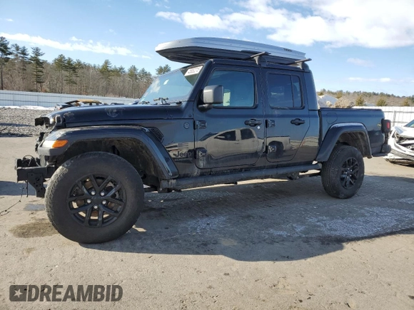 2023 Jeep Gladiator Freedom with VIN 1C6HJTAG5PL512558, listed as a Copart auction lot 45852215 with Not provided miles and Salvage title. Bid and sale history available at DreamBid. Image 1.