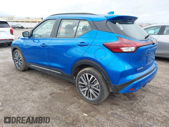 2024 Nissan Kicks SR with VIN 3N1CP5DV7RL525443, listed as a IAAI auction lot 42149572 with 28,320 mi miles. Bid and sale history available at carsss.com. Image 3.