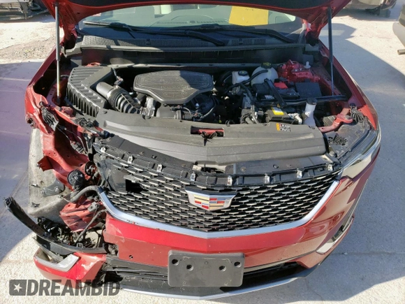 2024 Cadillac XT6 FWD Premium Luxury with VIN 1GYKPCRS6RZ715118, listed as a Copart auction lot 50512905 with 11,563 mi miles and Salvage Title. Bid and sale history available at carsss.com. Image 12.