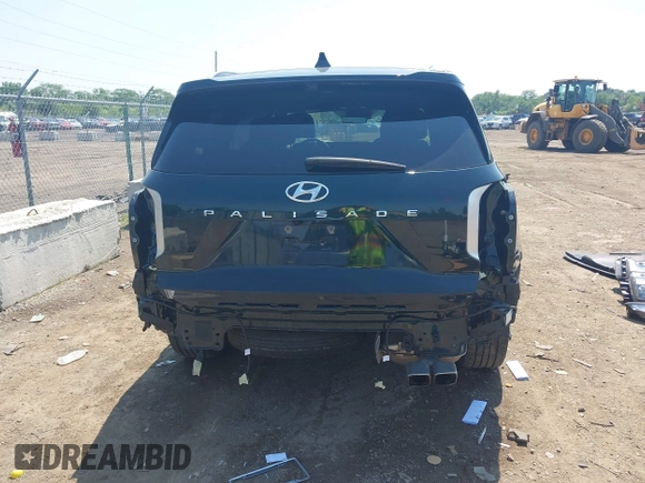 2023 Hyundai Palisade Calligraphy z VIN KM8R74GE4PU590391, wystawiony jako IAAI lot #42475508 z przebiegiem 38 015 mil mil oraz . Historia ofert i sprzedaży dostępna na DreamBid. Obrazek 17.