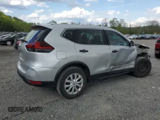 2020 Nissan Rogue S with VIN 5N1AT2MV6LC712489, listed as a Copart auction lot 54721915 with 74,681 mi miles and Salvage Title. Bid and sale history available at carsss.com. Image 3.