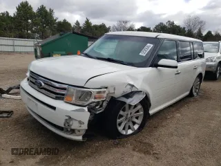2010 Ford Flex SEL z VIN 2FMHK6CC0ABA74150, wystawiony jako Copart lot #52593545 z przebiegiem 148 201 mil mil oraz Szkoda całkowita • Salvage title. Historia ofert i sprzedaży dostępna na DreamBid. Obrazek 1.