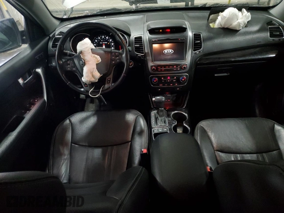 2014 Kia Sorento SX with VIN 5XYKWDA78EG477870, listed as a Copart auction lot 48253995 with 141,640 mi miles and Salvage Title. Bid and sale history available at carsss.com. Image 8.