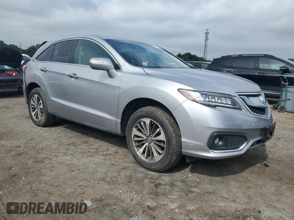 2018 Acura RDX Advance with VIN 5J8TB4H72JL011017, listed as a Copart auction lot 64719845 with 49,931 mi miles and Salvage title. Bid and sale history available at DreamBid. Image 4.